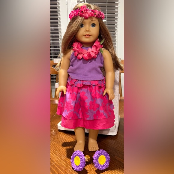 American Girl Other - American Girl DotY 2011 Kanani Luau Hawaii Outfit - OUTFIT ONLY no doll included